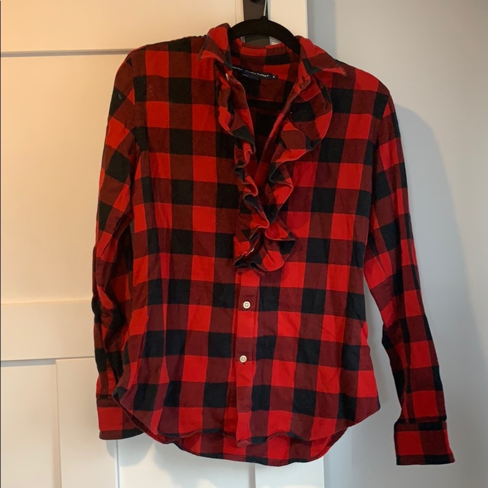 Ralph Lauren sport buffalo check flannel shirt